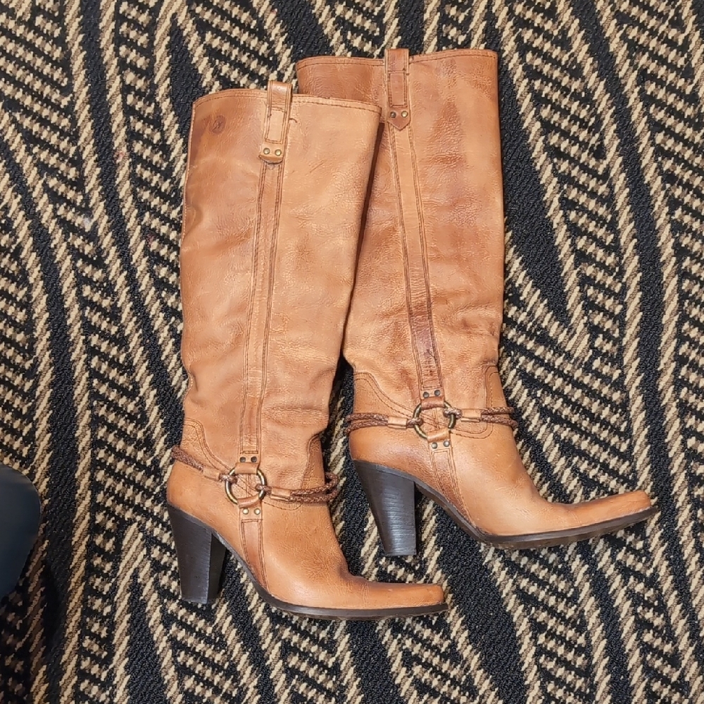 Bronx Sexy Western Leather Boots